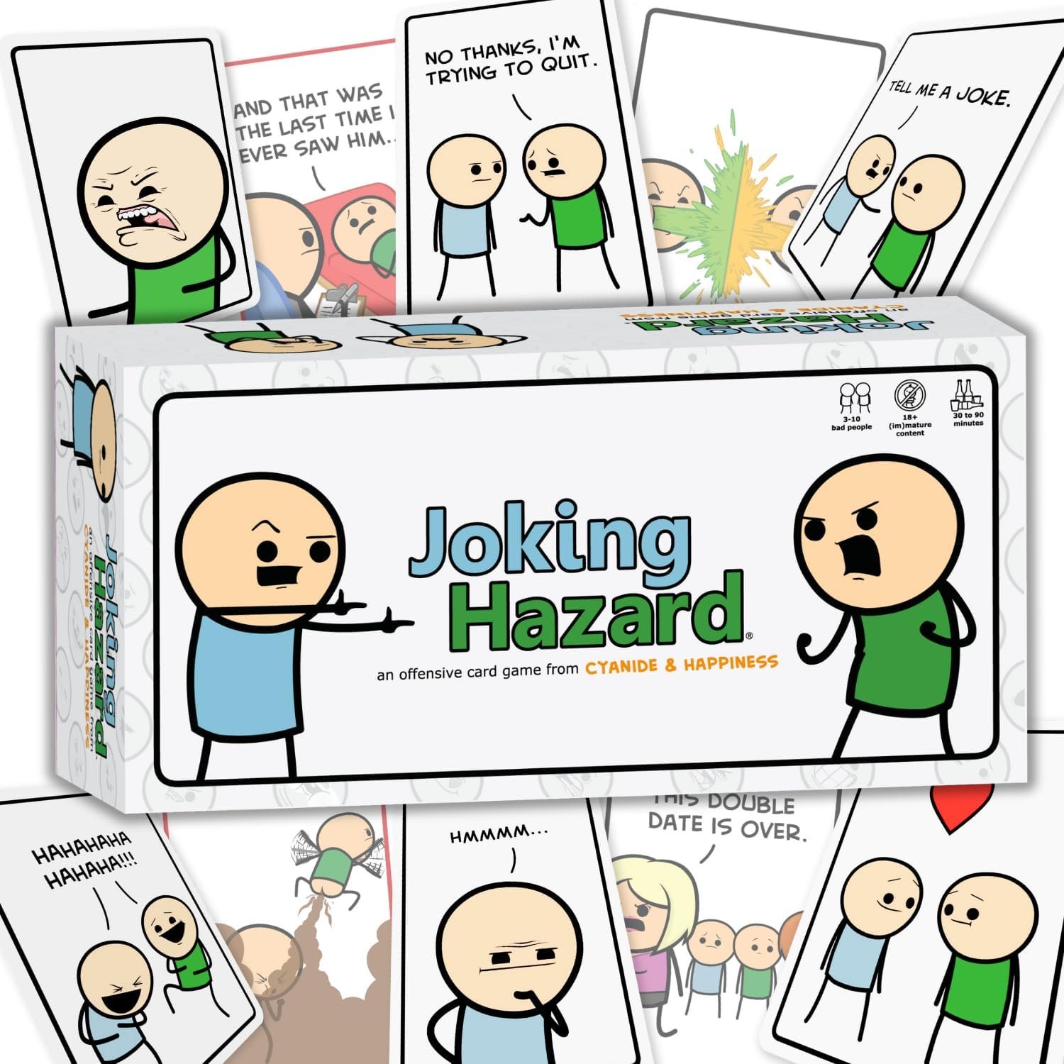 Joking Hazard by Cyanide & Happiness — The Adult Party Game That Turns Your Friends Into Comedy Villains (In a Good Way)